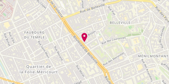 Plan de La Commune, 80 Boulevard de Belleville, 75020 Paris