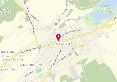 Plan de Burgers Land, 61 Rue de Breteuil, 27240 Mesnils-sur-Iton