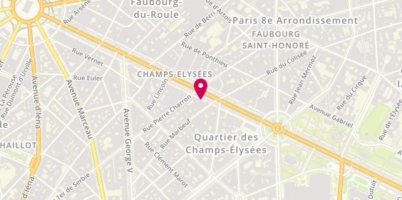 Plan de Five Guys, 49 - 51 Avenue Champs Elysées, 75008 Paris