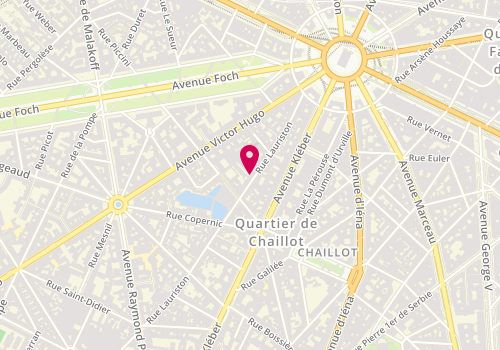 Plan de Lh Services, 40 Rue Lauriston, 75116 Paris