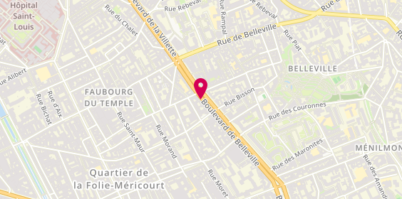 Plan de Le Tais, 69 Boulevard de Belleville, 75011 Paris
