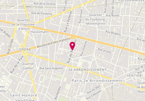 Plan de Le Sâotico, 96 Rue Richelieu, 75002 Paris