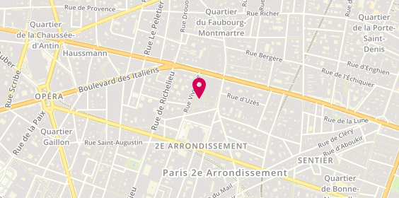 Plan de Coinstot Vino, 22-30 Gal Montmartre, 75002 Paris