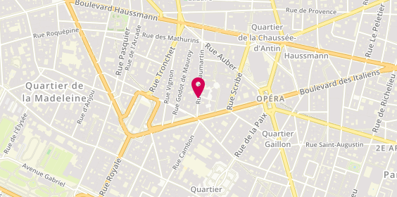 Plan de Deli's Cafe, 6 Rue de Caumartin, 75009 Paris