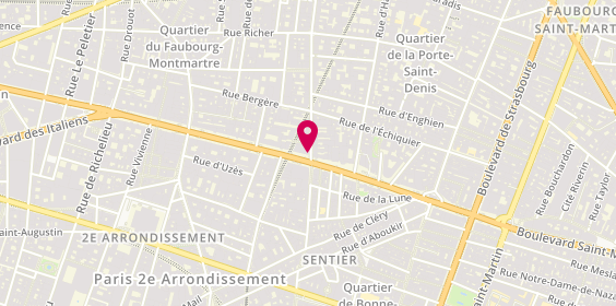 Plan de Mac Donald's, 2 Boulevard Poissonnière, 75009 Paris