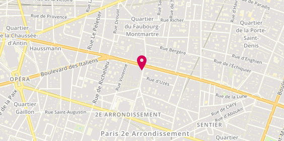 Plan de LABEL’GE FRITE (LE ROI d'LA FRITE), 169 Rue Montmartre, 75002 Paris