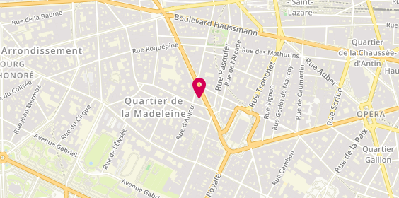 Plan de Jour, 13 Boulevard Malesherbes, 75008 Paris
