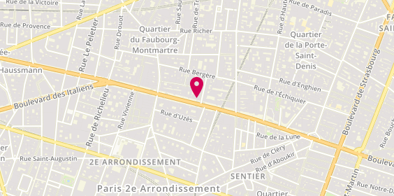 Plan de Francesca, 20 Boulevard Poissonnière, 75009 Paris