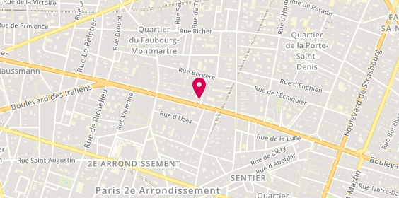 Plan de Cojean, 18 Boulevard Poissonnière, 75009 Paris