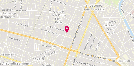 Plan de Chez Rodi, 40 Rue du Faubourg Saint-Denis, 75010 Paris