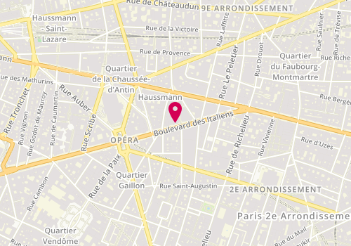 Plan de Lina's Palais des Congres, 30 Boulevard des Italiens, 75009 Paris