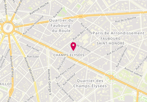 Plan de Brioche Dorée, 78 avenue des Champs-Élysées, 75008 Paris