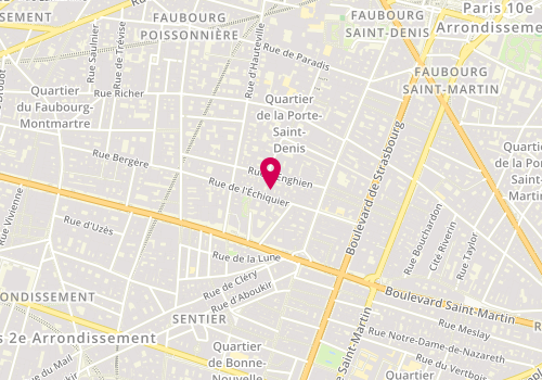Plan de Uskudar, 18 Rue de l'Échiquier, 75010 Paris