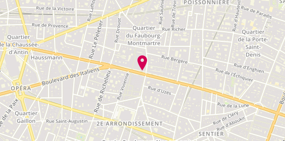 Plan de La Brioche Dorée, 4/6 Boulevard Montmartre, 75009 Paris