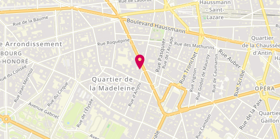 Plan de Lina's, 17 Boulevard Malesherbes, 75008 Paris
