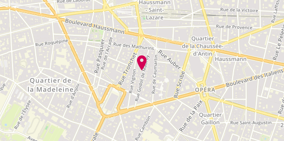 Plan de Leiajay, 27 Rue Godot de Mauroy, 75009 Paris