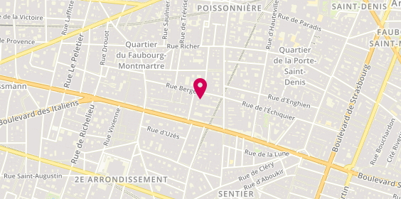Plan de Shun Li, 11 Rue Bergère, 75009 Paris