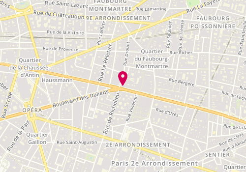 Plan de Mcdonald's, 20 Boulevard Montmartre, 75009 Paris