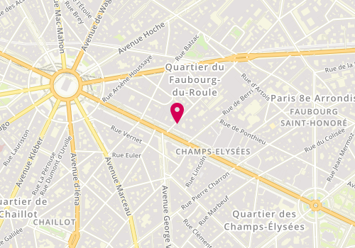 Plan de O'31, 2 Rue Washington, 75008 Paris