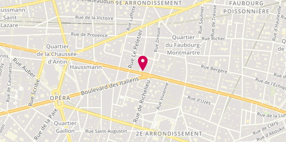 Plan de Lina's, 2 Boulevard Haussmann, 75009 Paris