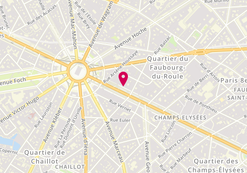 Plan de Mcdonald's, 140 Avenue Champs Elysées, 75008 Paris