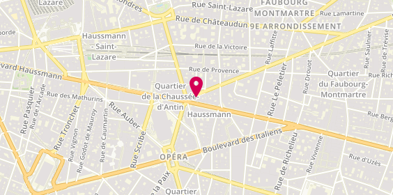 Plan de Kisoro, 4 Rue la Fayette, 75009 Paris