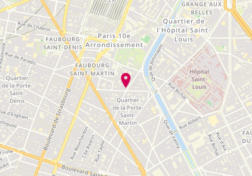 Plan de Star Fast Food, 42 Rue des Vinaigriers, 75010 Paris