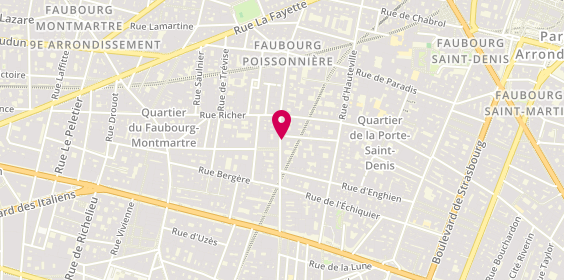 Plan de Hite, 34 Bis Rue du Faubourg Poissonnière, 75010 Paris