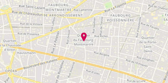 Plan de Istanbul, 26 Rue du Faubourg Montmartre, 75009 Paris