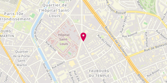 Plan de Gol, 218 Rue Saint-Maur, 75010 Paris