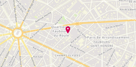 Plan de Côme, 36 Rue Washington, 75008 Paris