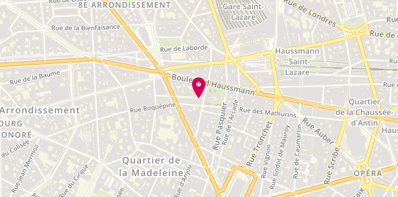 Plan de Lbc Bal Lao, 1 Rue Lavoisier, 75008 Paris