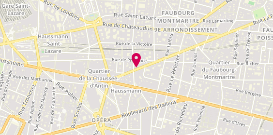 Plan de Krep, 11 Rue la Fayette, 75009 Paris