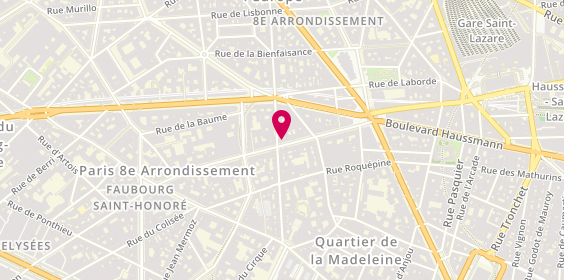 Plan de Ankka, 24 Rue la Boétie, 75008 Paris