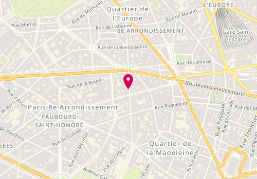Plan de Pazzo, 45 Rue de Miromesnil, 75008 Paris