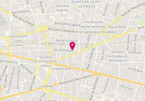 Plan de Presto & Co, 39 Rue de Provence, 75009 Paris