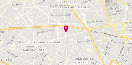 Plan de Avine Paris, 46 Rue de Miromesnil, 75008 Paris