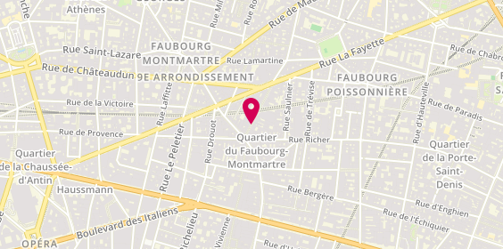 Plan de Badco, 8 Rue Cadet, 75009 Paris