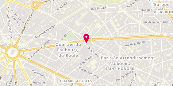 Plan de La Maison du 46, 46 Rue d'Artois, 75008 Paris