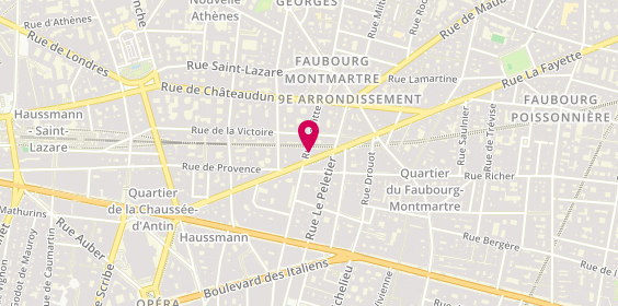 Plan de Raffellini, 44 Rue Laffitte, 75009 Paris