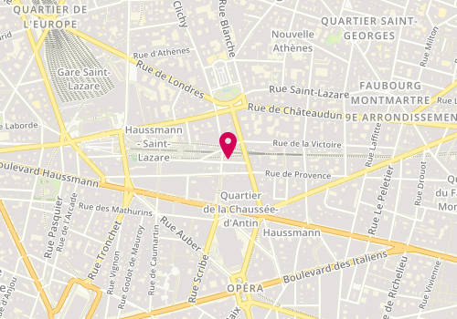 Plan de O'31, 8 Rue Joubert, 75009 Paris