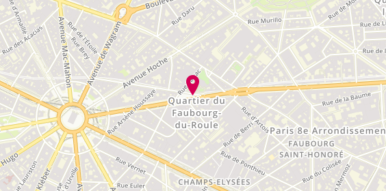 Plan de O'Pik Ti, place Georges Guillaumin, 75008 Paris