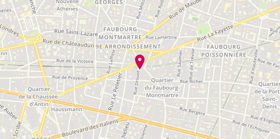 Plan de Street Banh-Mi, 32 Rue Drouot, 75009 Paris