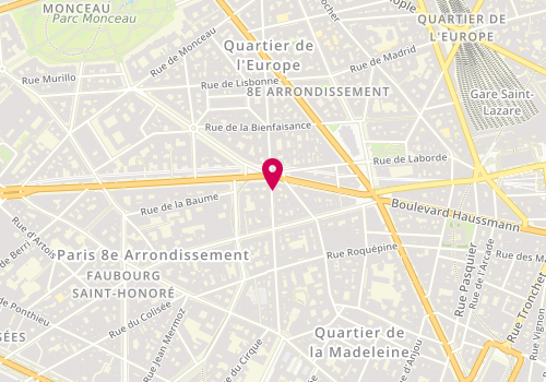 Plan de Rolls, 54 Rue de Miromesnil, 75008 Paris