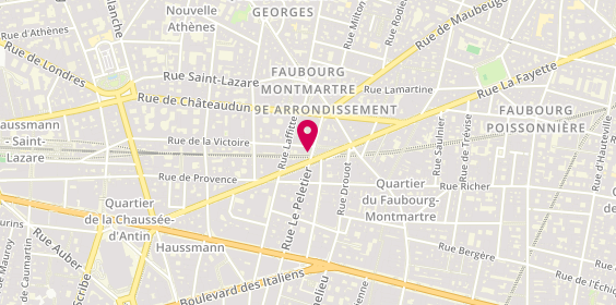 Plan de Label Ferme, 43 Rue le Peletier, 75009 Paris