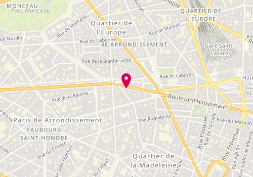 Plan de Le Demon de Midi, 107 boulevard Haussmann, 75008 Paris