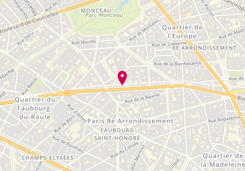 Plan de Café Jacquemart André, 158 Boulevard Haussmann, 75008 Paris