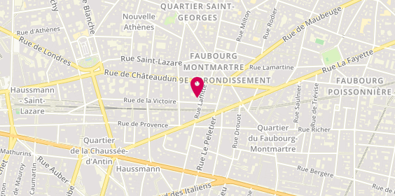 Plan de Majouja, 43 Rue Laffitte, 75009 Paris