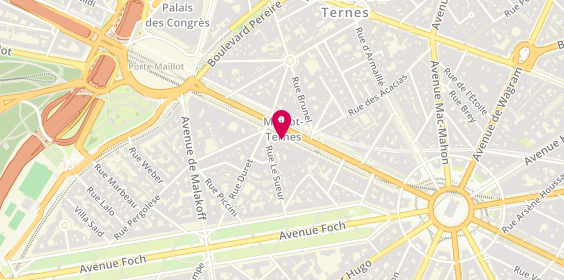 Plan de Sud Avenue, 57 avenue de la Grande Armée, 75116 Paris