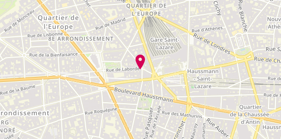 Plan de Spok, 7 Rue Joseph Sansboeuf, 75008 Paris